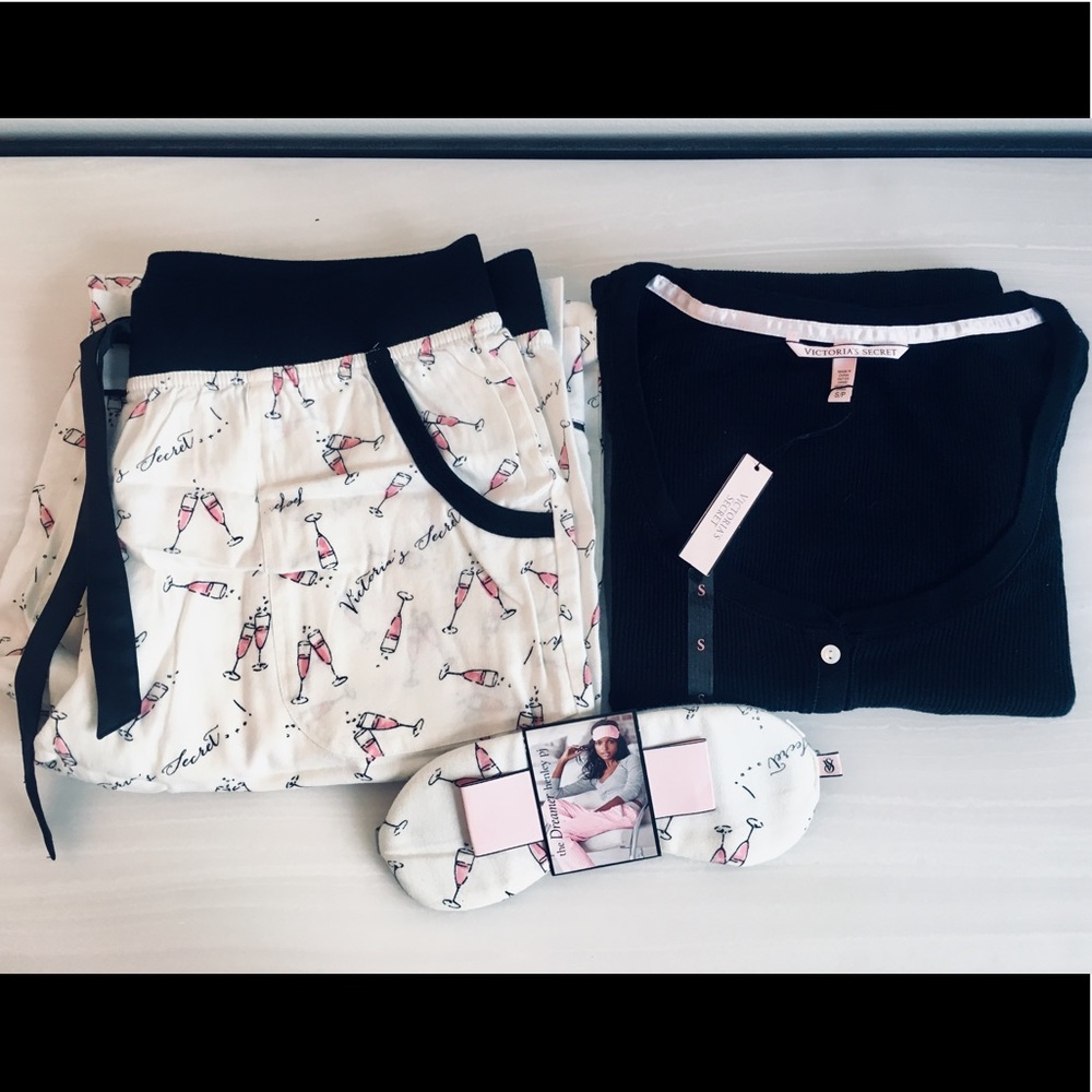 Champagne- Victoria’s Secret Pajama Set -size: S/P